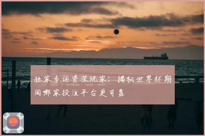 独家专访资深玩家：揭秘世界杯期间哪家投注平台更可靠
