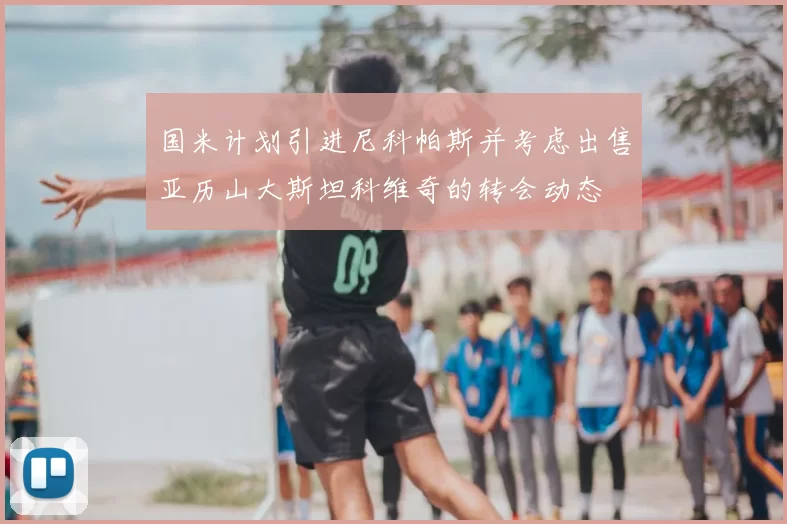 国米计划引进尼科帕斯并考虑出售亚历山大斯坦科维奇的转会动态